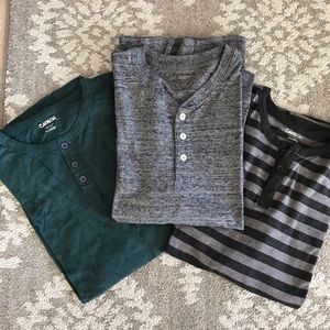 LIKE NEW! Lot of 3 CARBON & OLD NAVY LG / XLG